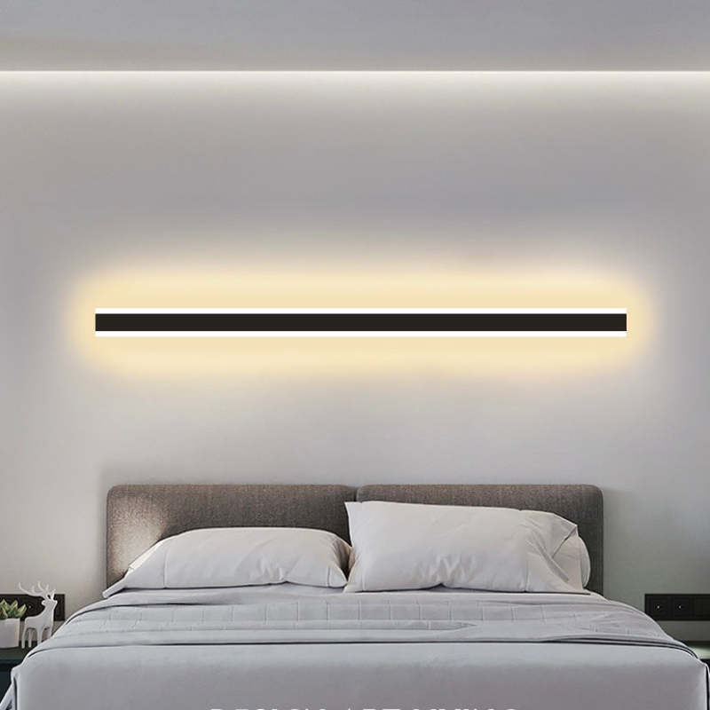 Edge Modern Dekorativ Stor Metall LED Vägglampa Utomhus