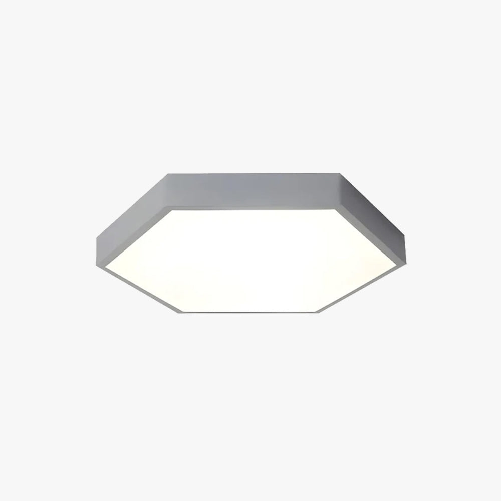 Morandi Modern Hexagon LED Taklampa Metall/Akryl Svart/Vit/Gul/Blå/Grön/Rosa/Grå Sovrum/Vardagsrum/Matsal