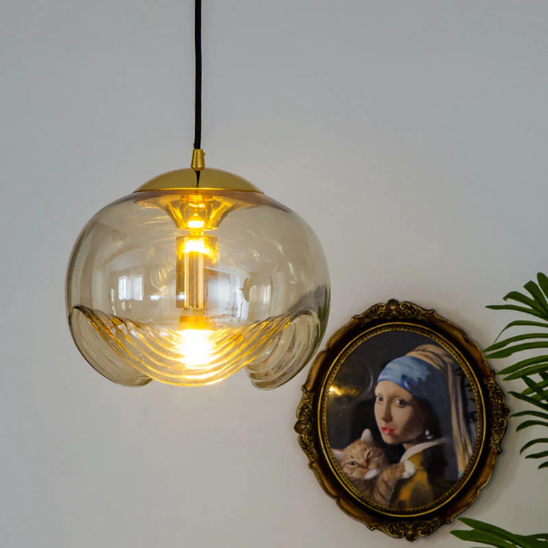 Hailie Design LED Globe Taklampor Svart Glas Vardagsrum/Sovrum/Bar