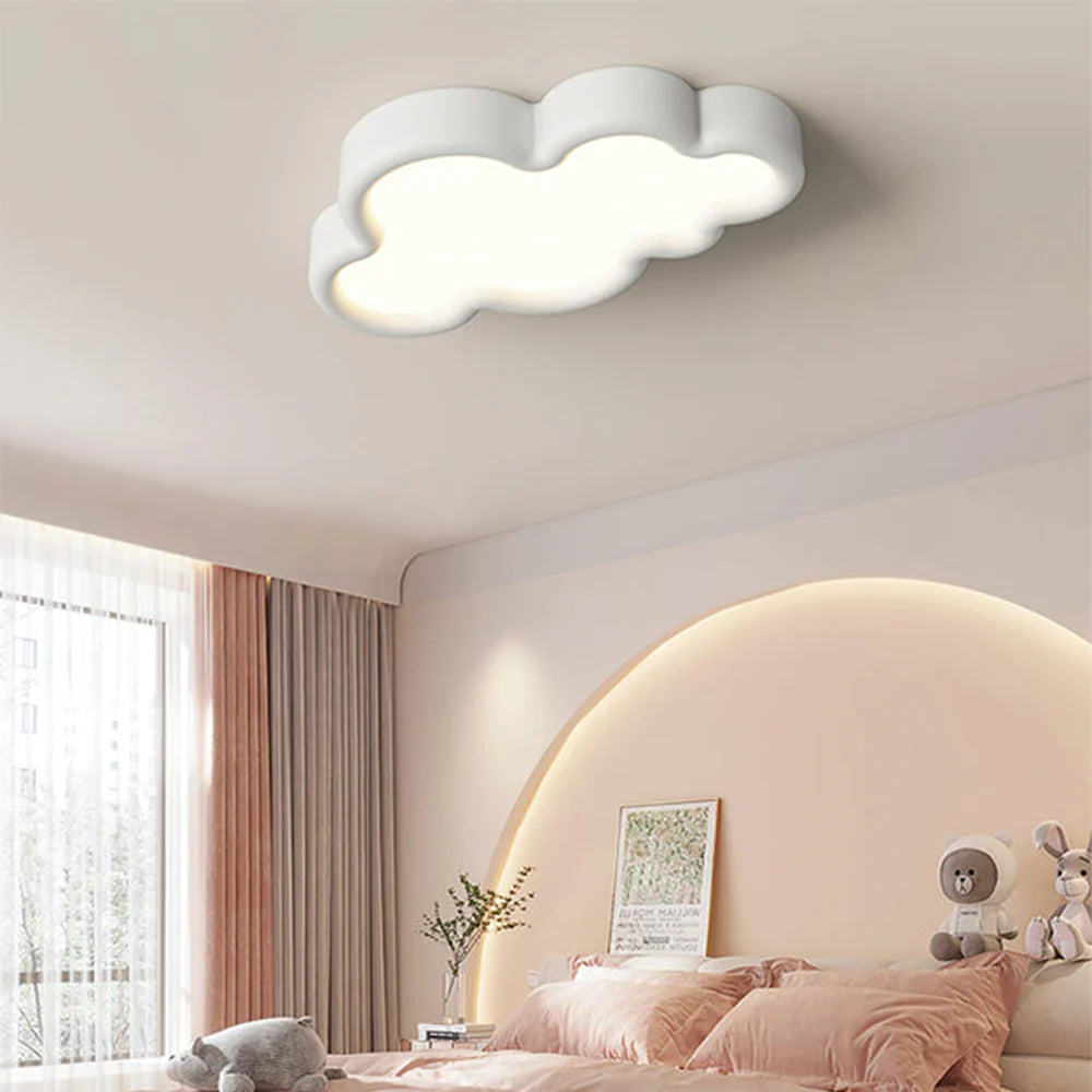 Minori Modern Moln Plafond Metall Sovrum