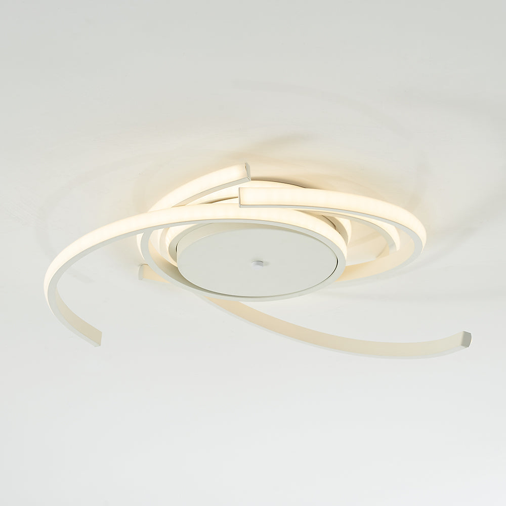 Lacey Modern Design LED Taklampor Metall Svart/Vit Vardagsrum