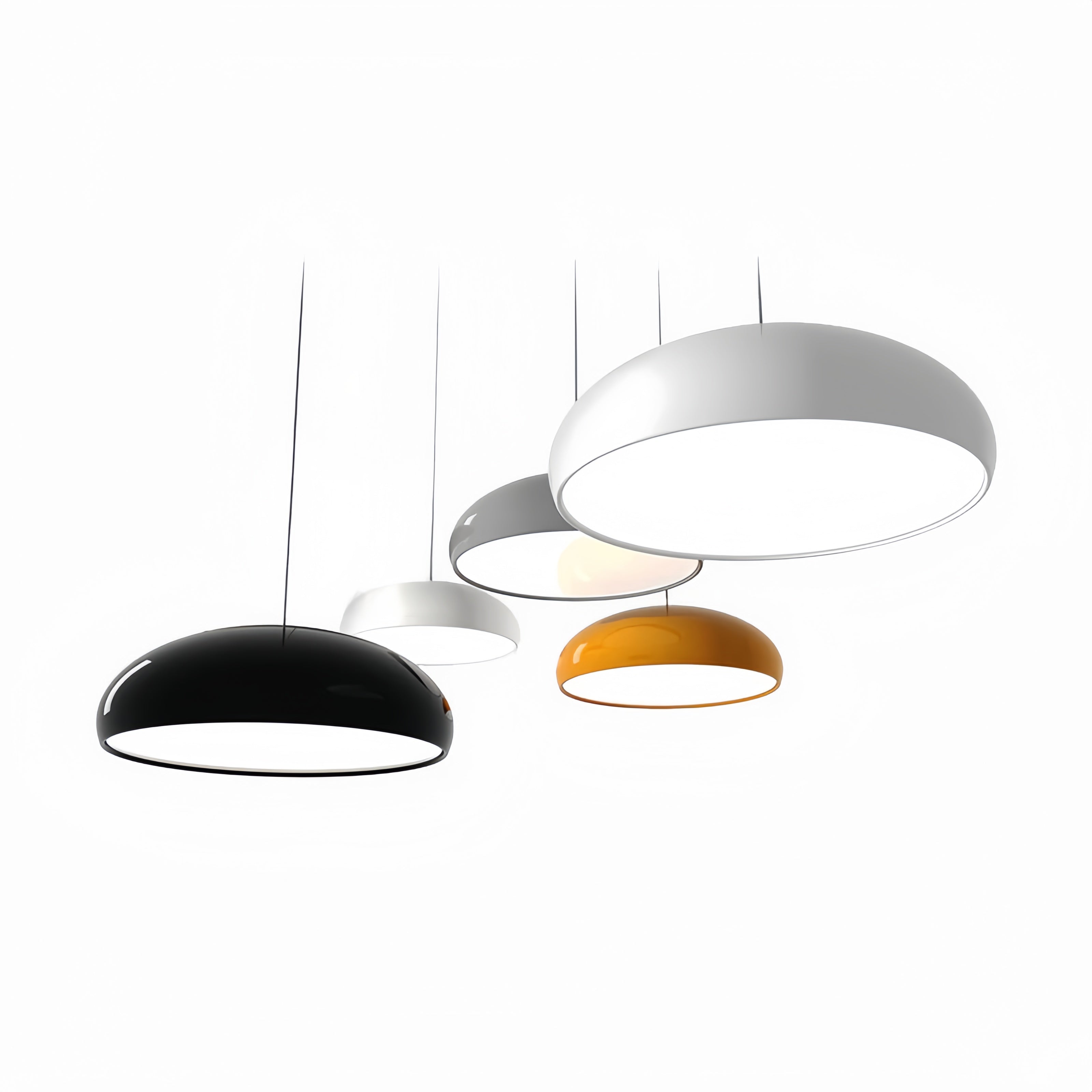 Leilani Elegant Modern Konstnärlig Metall Akryl Pendellampa Deco Matsal