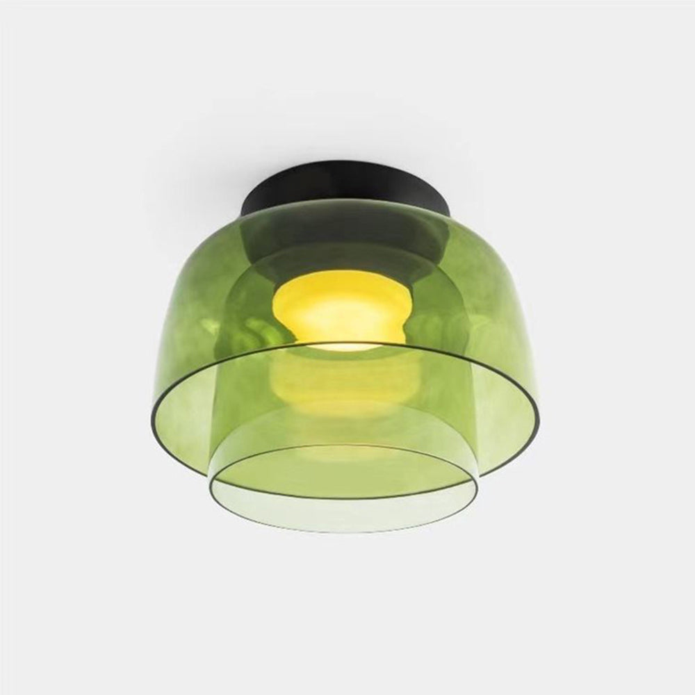 Morandi Modern Enkel Kreativ Taklampa Taksilhuett Glas