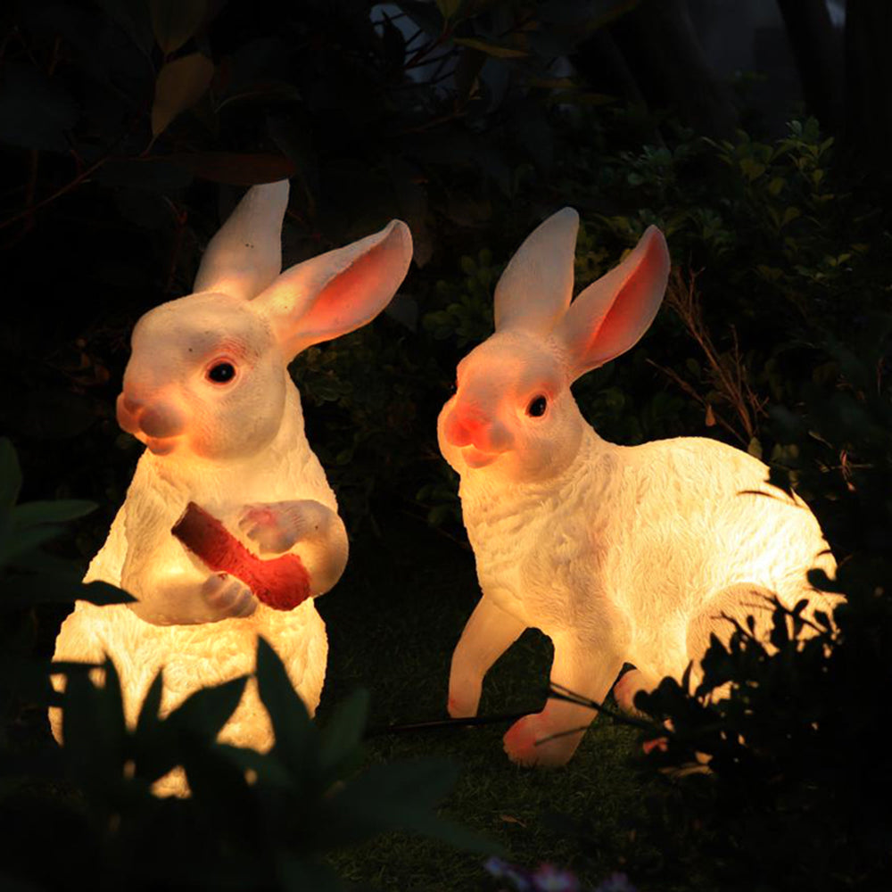 Alice Design Kanin LED Utomhusbelysning Harts Vit Trädgård/Trottoarkant