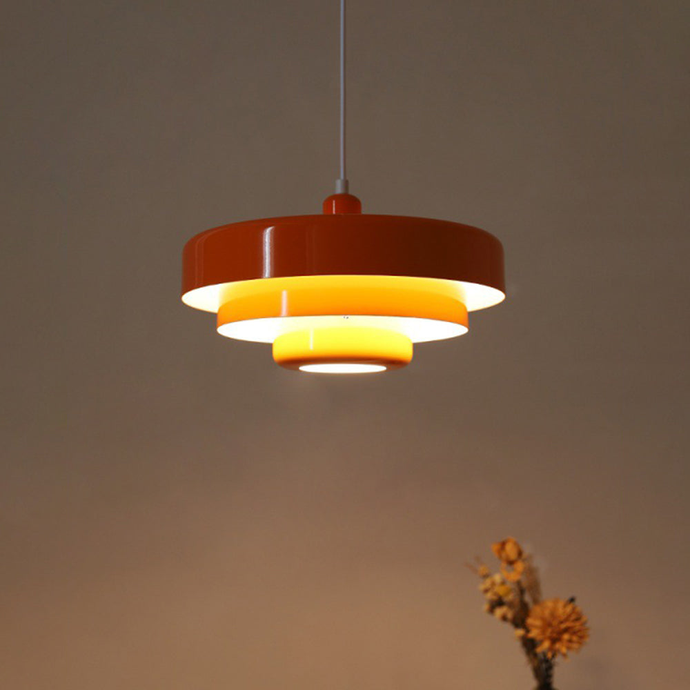 Morandi Pendellampa LED Modern Metall Orange/Grön/Vit Kök