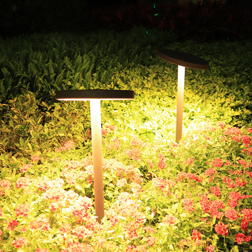 Orr Modern LED Utomhusbelysning Solcell Metall Svart Trädgård/Trottoarkant