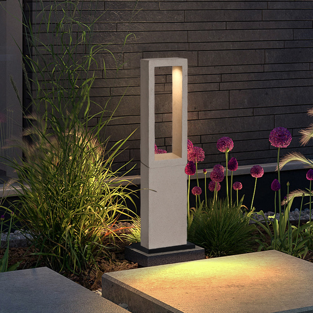 Pena Design Minimalist LED Utomhusbelysning Metall Silver Trädgård
