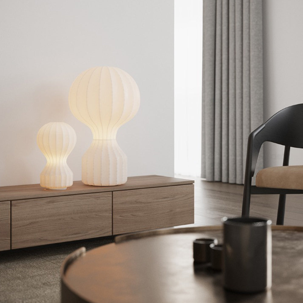 Renée Design Liten/Stor LED Bordslampa Vit Metall vardagsrum/sovrum
