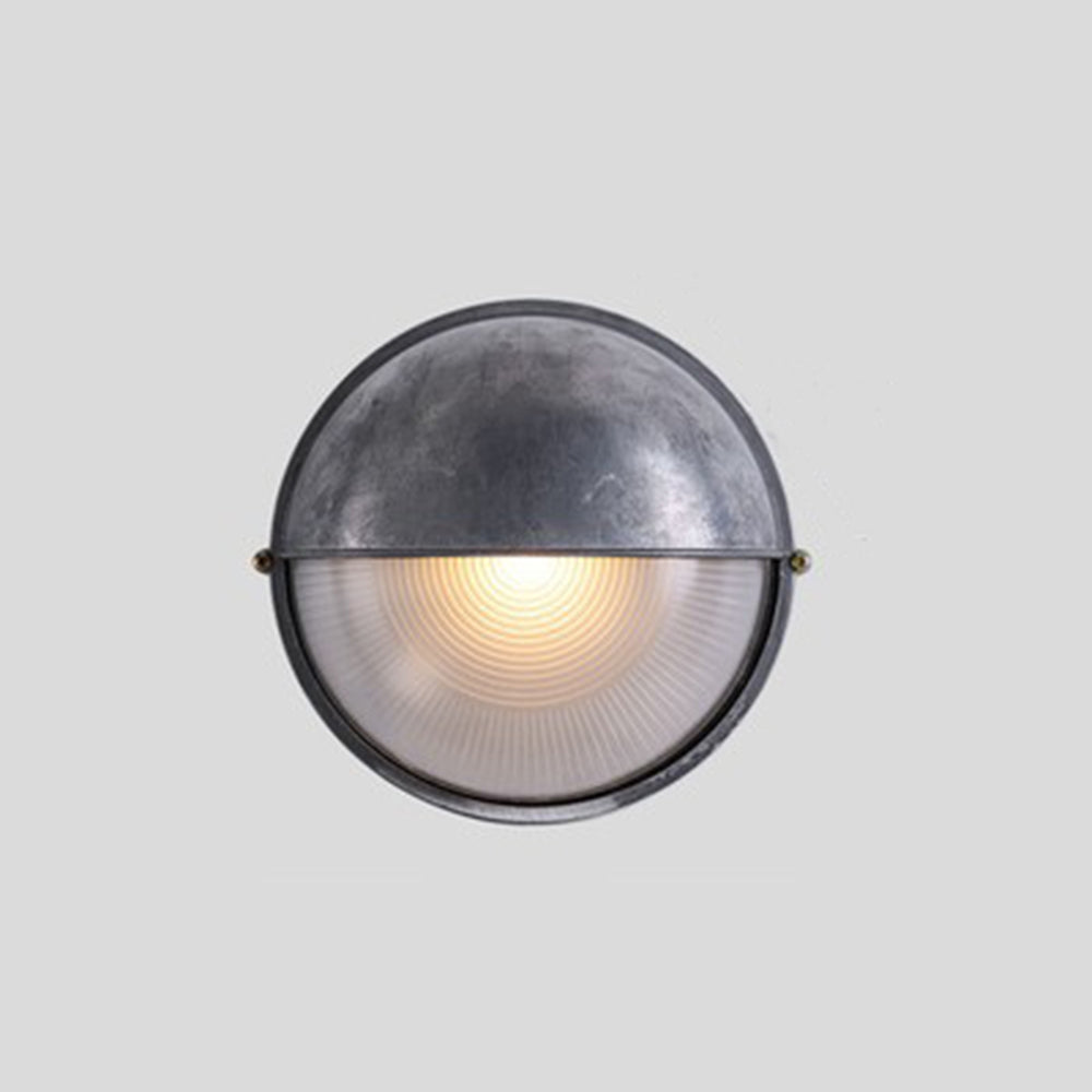 Orr Modern Industriell Metall Glas Vägglampa Utomhus