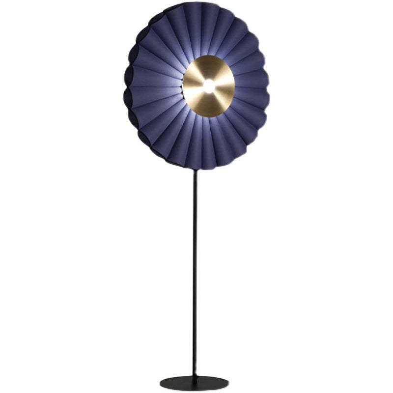 Chan Modern Blomma LED Golvlampa Metall/Konstgjort Papper Vit/Blå Sovrum/Vardagsrum