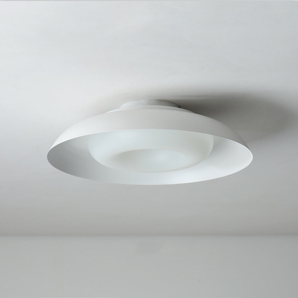 Carins Modern Design LED Metall/Akryl Taklampa, Vit