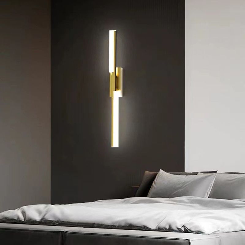 Alana Modern LED Vägglampa Metall/Silikagel Svart/Guld Sovrum/Vardagsrum/Badrum