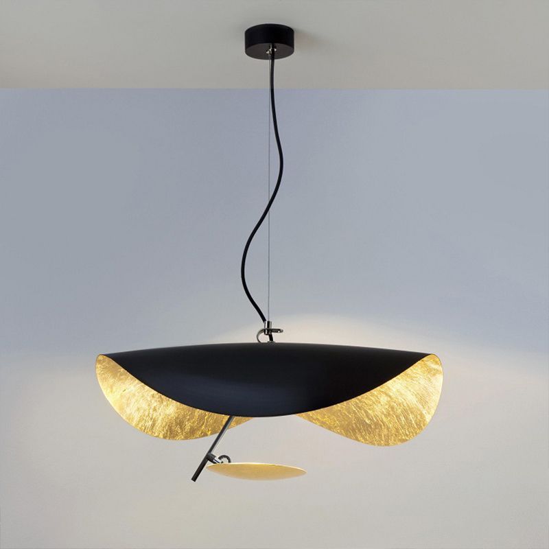 Renée Design Blomma LED Pendellampa Metall Svart/Guld Sovrum/Vardagsrum