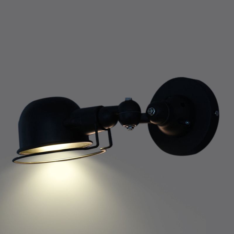 Brady Modern Dekorativ LED Vägglampa Svart Vit Badrum Vardagsrum