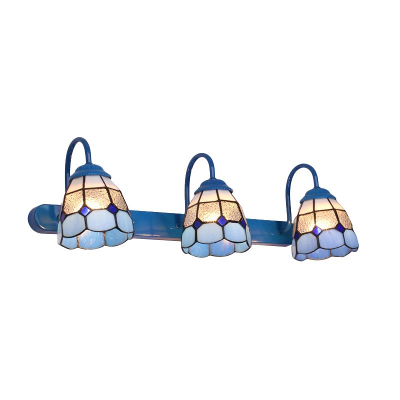 Lottie Modern Design LED Badrumslampa Vägglampa Glas/Metall  Svart/Vit/Blå Vardags/Sovrum