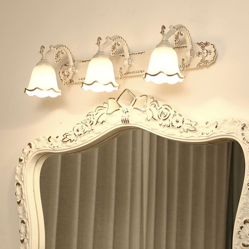 Alana Fransk Vintage Spegellampa Badrumslampa Vägglampa