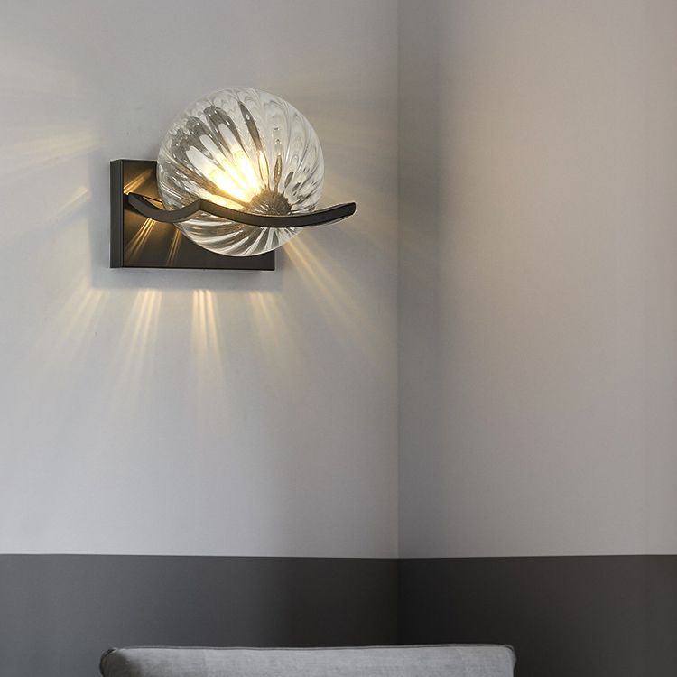 Valentina Modern Dekorativ LED Vägglampa Glas Badrum Vardagsrum