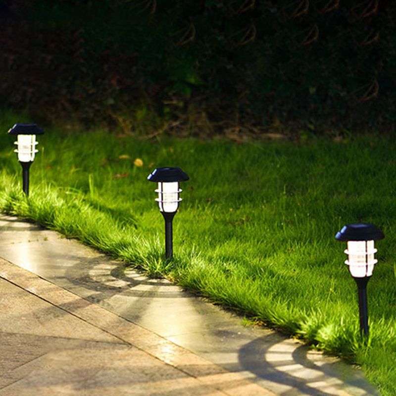 Pena Design Solcell LED Liten Utomhusbelysning Metall+Akryl Svart Trädgård