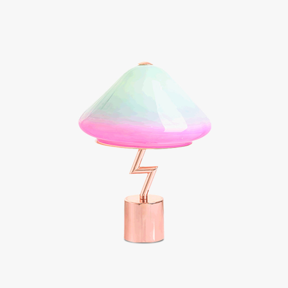 Morandi Med Färgglad Svamp Glas/Metall Bordslampa