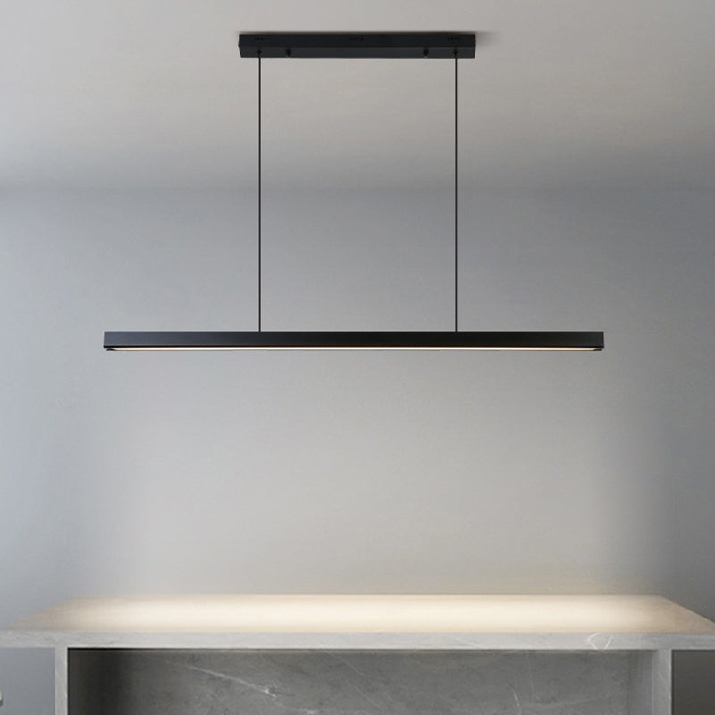 Edge Minimalistisk Pendellampor Linear Dimmable Vardagsrum/Matsal