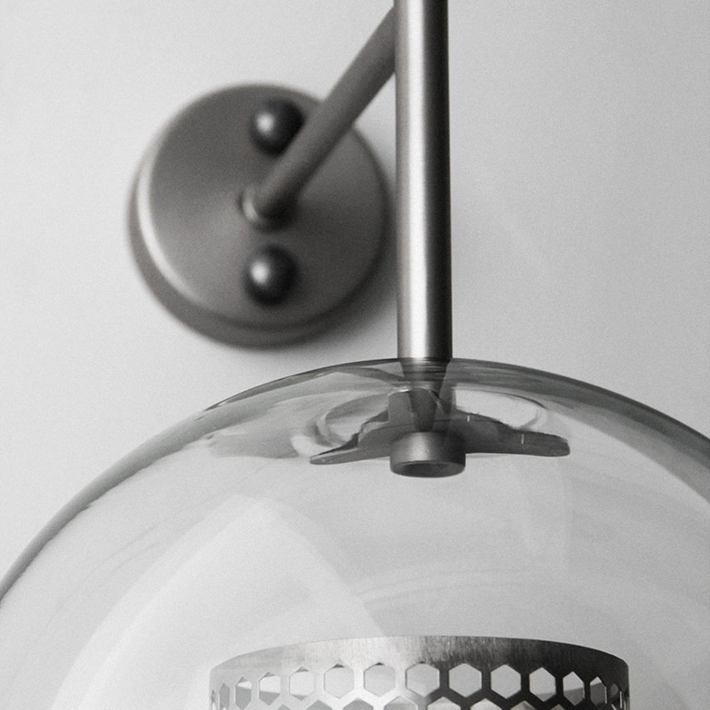 Oneal Modern Design LED Vägglampa Silver/Guld Glas Vardagsrum