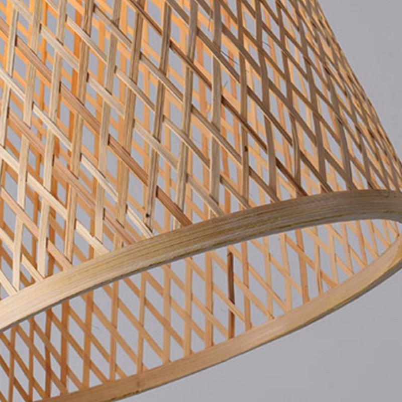 Ritta Design LED Pendellampa Glob Bambu Sovrum/Vardagsrum/Matsal
