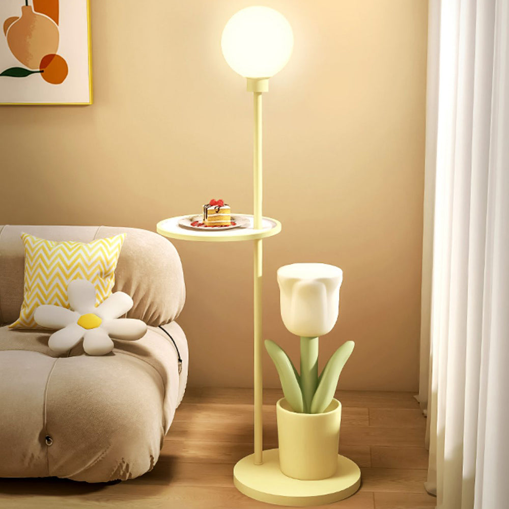 Lily Design LED Nattduksbord Golvlampa Metall 3 Färg Vardagsrum