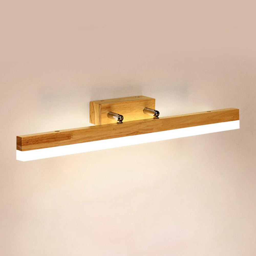 Ozawa Design LED Minimalistisk Vägglampa Metall/Trä /BrunVit Sovrum/Vardagsrum