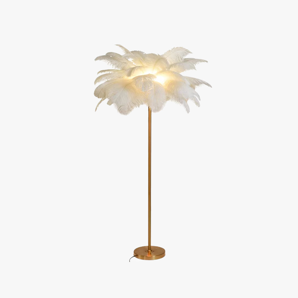 O'Moore Modern Design LED Golvlampa Ikea Metall/Fjäder Vardagsrum