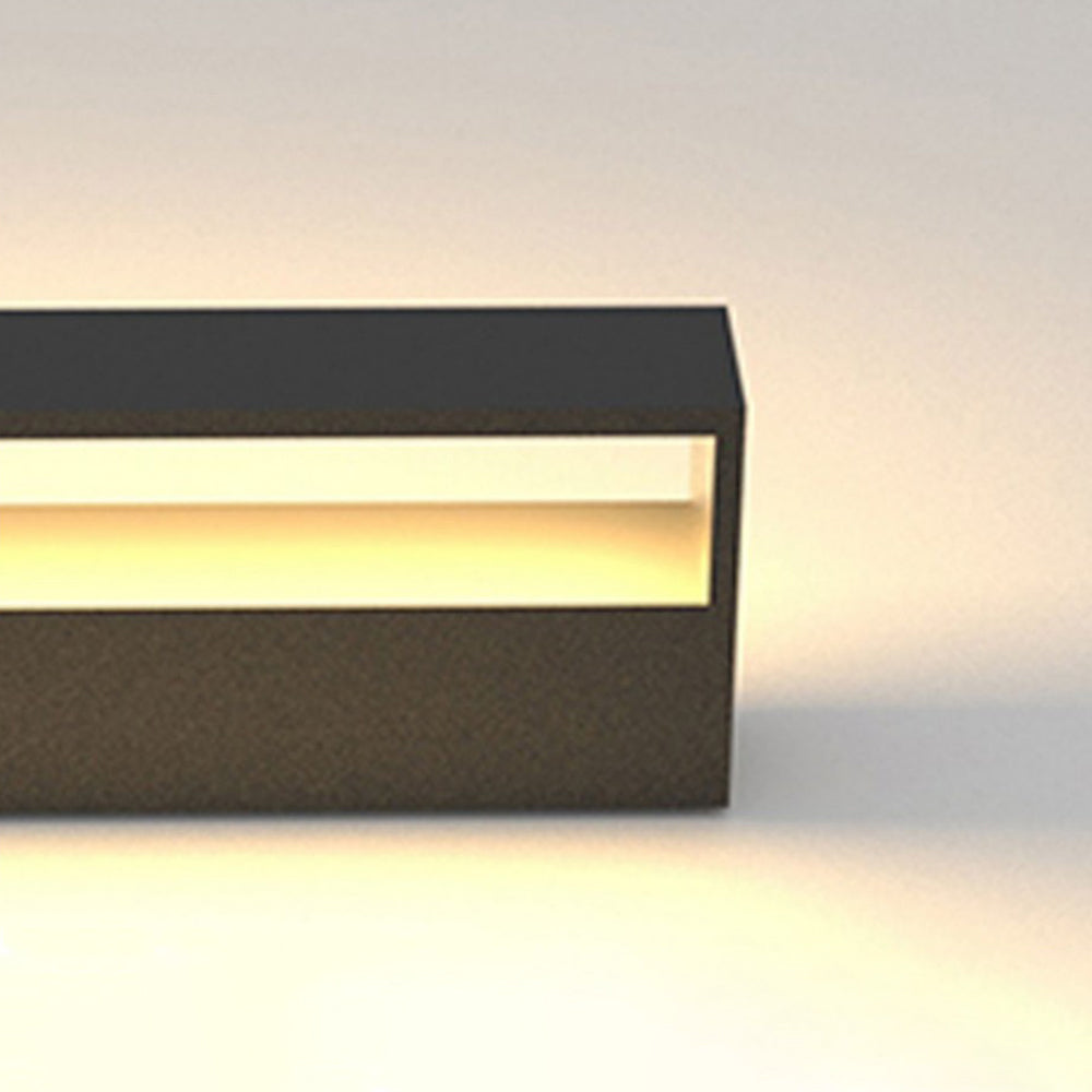 Orr Modern Design LED Hollow Vägglampa Svart/Vit  Metall/Akryl Utomhus