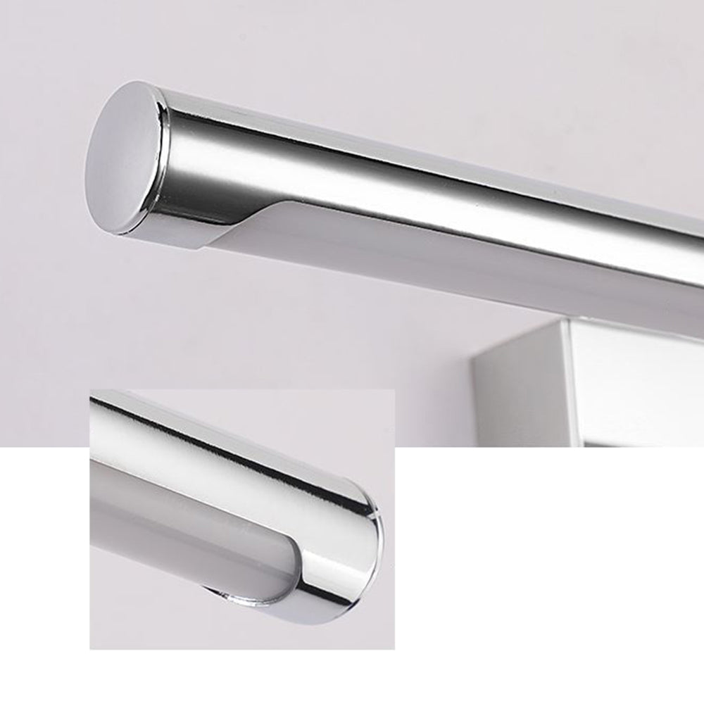 Cooley Minimalistisk Lång LED Vägglampa Arm Metall/PC Silver Sovrum/Badrum