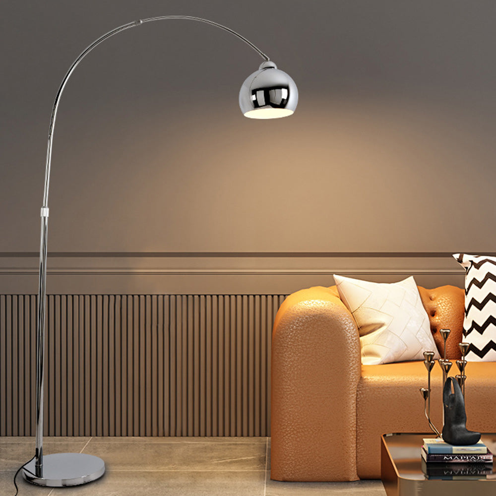 Salgado Modern Design LED Golvlampa Krom Sovrum/Vardagsrum