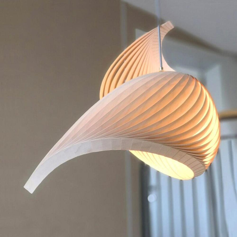 Ozawa Modern Design Små LED Pendellampa Metall/Trä Sovrum