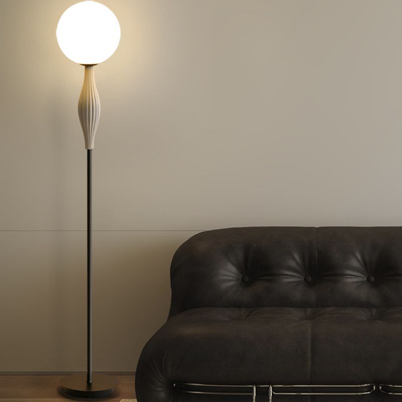 Valentina Golvlampa Bubble Modern, Metall/Glas, Sovrum