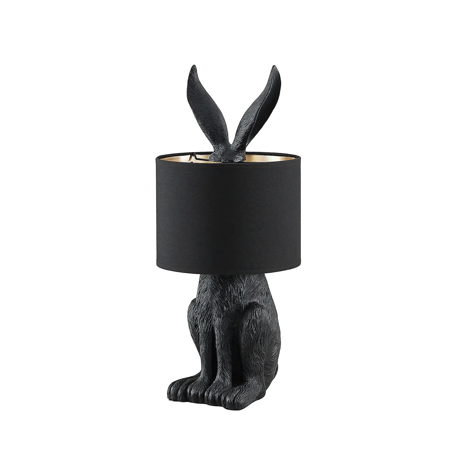 Alice Design Rabbit LED Lampskärm Bordslampa Metall/Harts Svart/Vit/Guld Sovrum/Vardagsrum