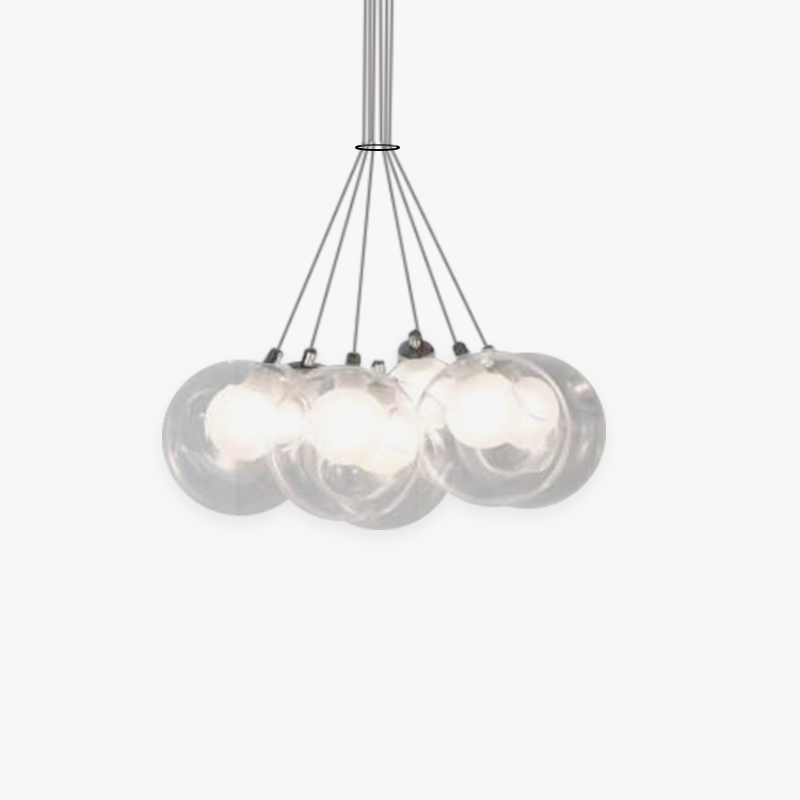 Valentina Modern Design Pendellampa Bubble Metall/Glas Vardagsrum/Matsal/Sovrum