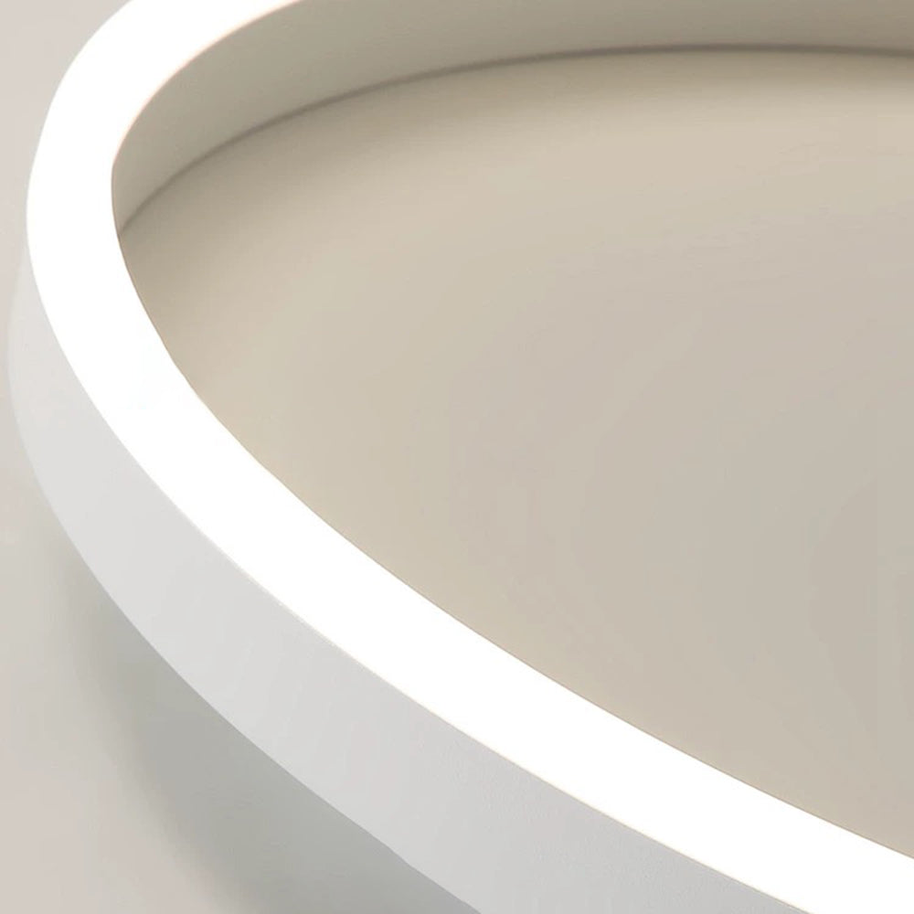 Arisha Modern Minimalistisk Ringformad LED Rund Taklampa Metall Silver/Guld/Svart Vardagsrum