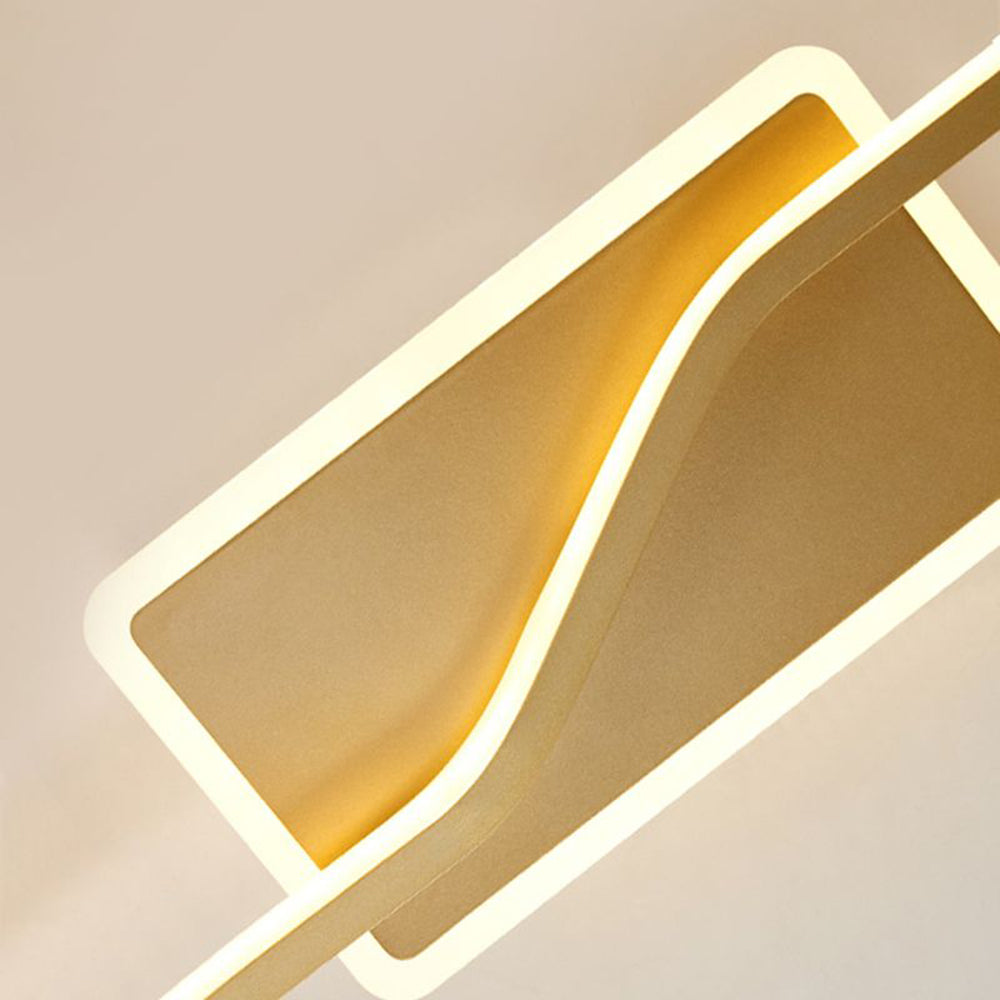Leigh Design Linjär LED Vägglampa Metall/Silikagel Guld Badrum/Vardagsrum/Sovrum