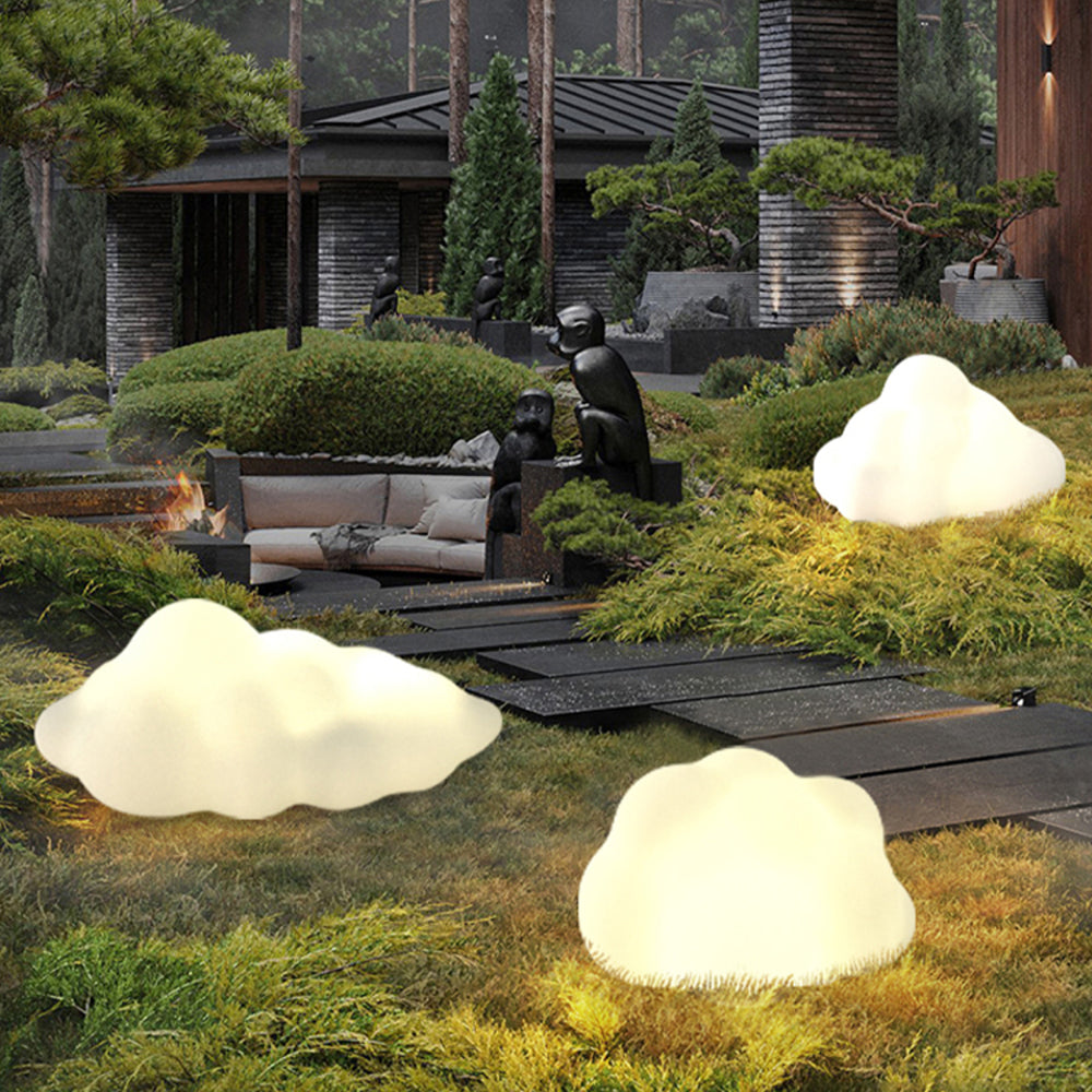 Minori Design Moln LED Utomhusbelysning Vit Akryl Balkong/Trädgård
