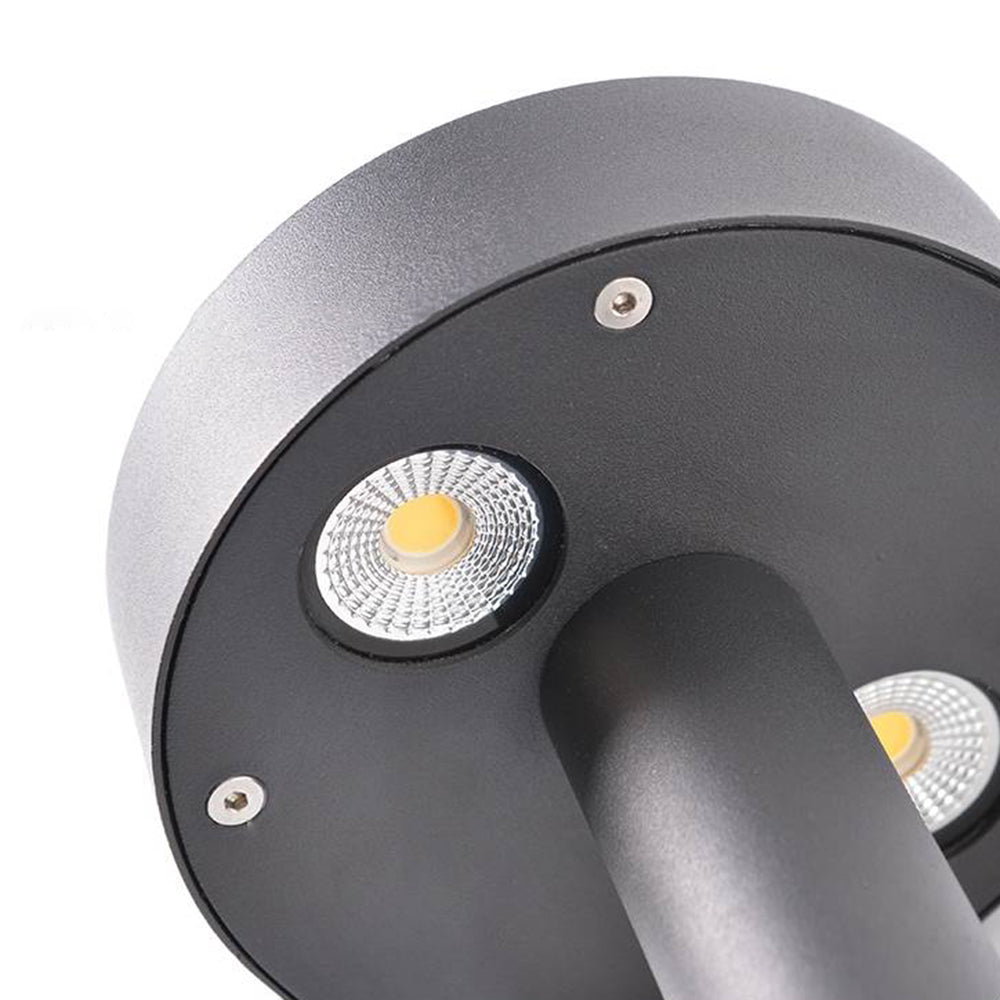 Pena Modern LED Solcell Metall Glas Gånglampa Trädgård Trottoarkant