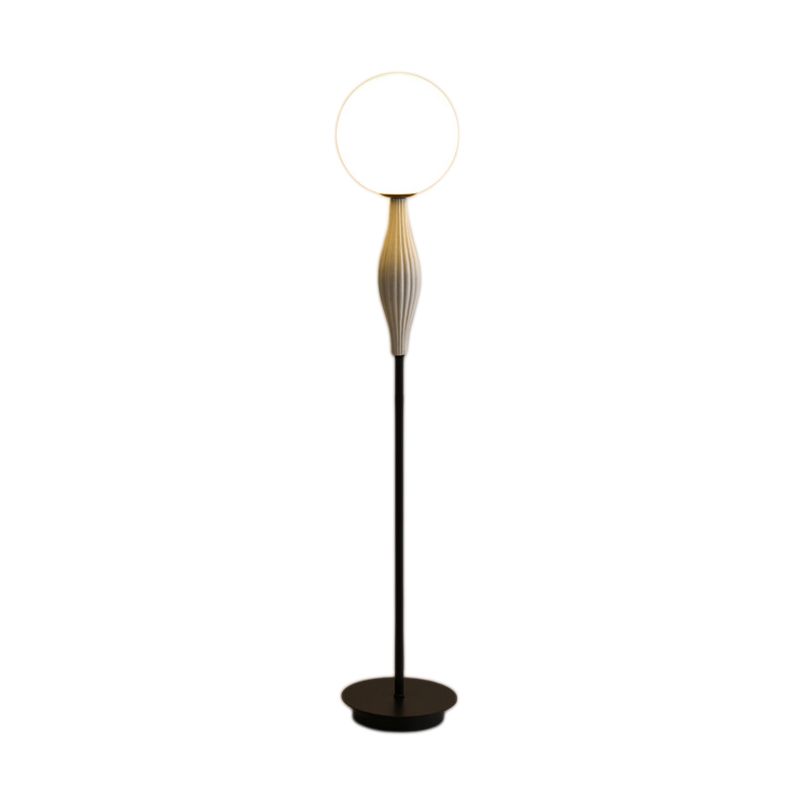 Valentina Golvlampa Bubble Modern, Metall/Glas, Sovrum