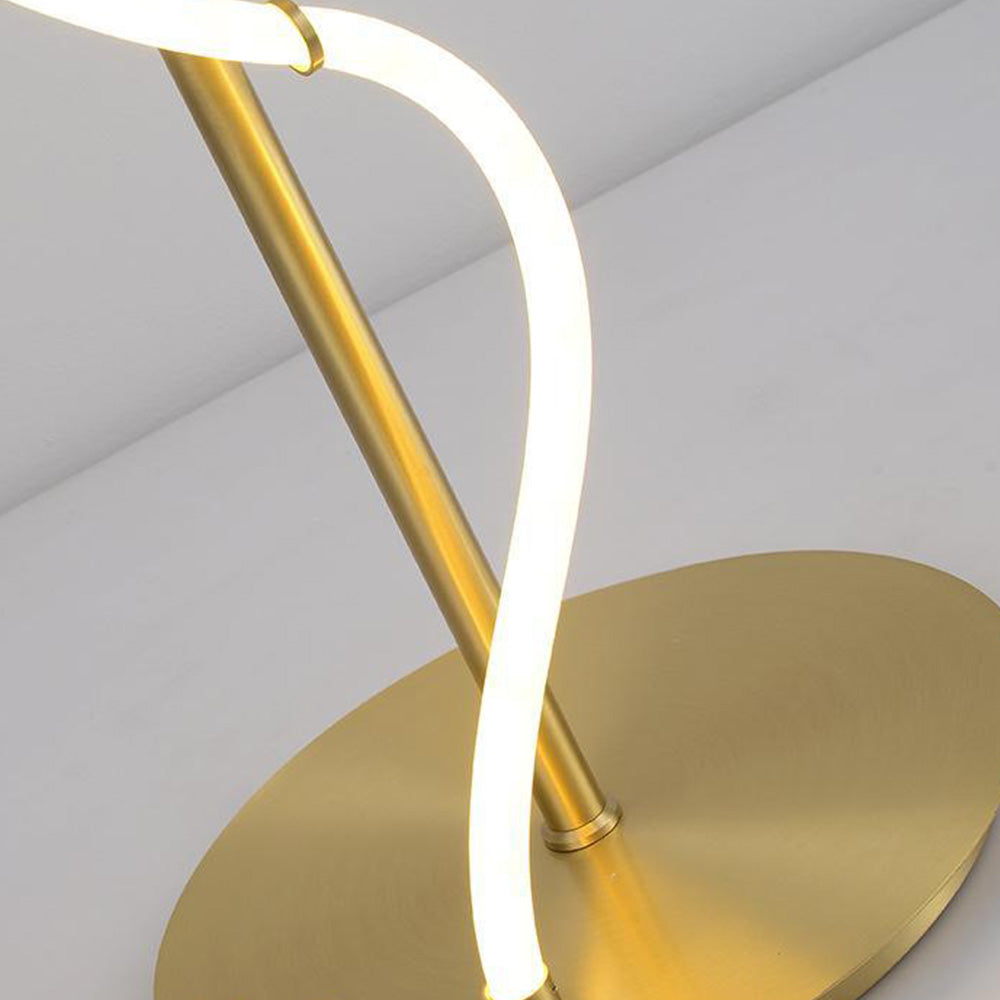 Louise Modern Design LED Mässing Golvlampa/Bordslampor