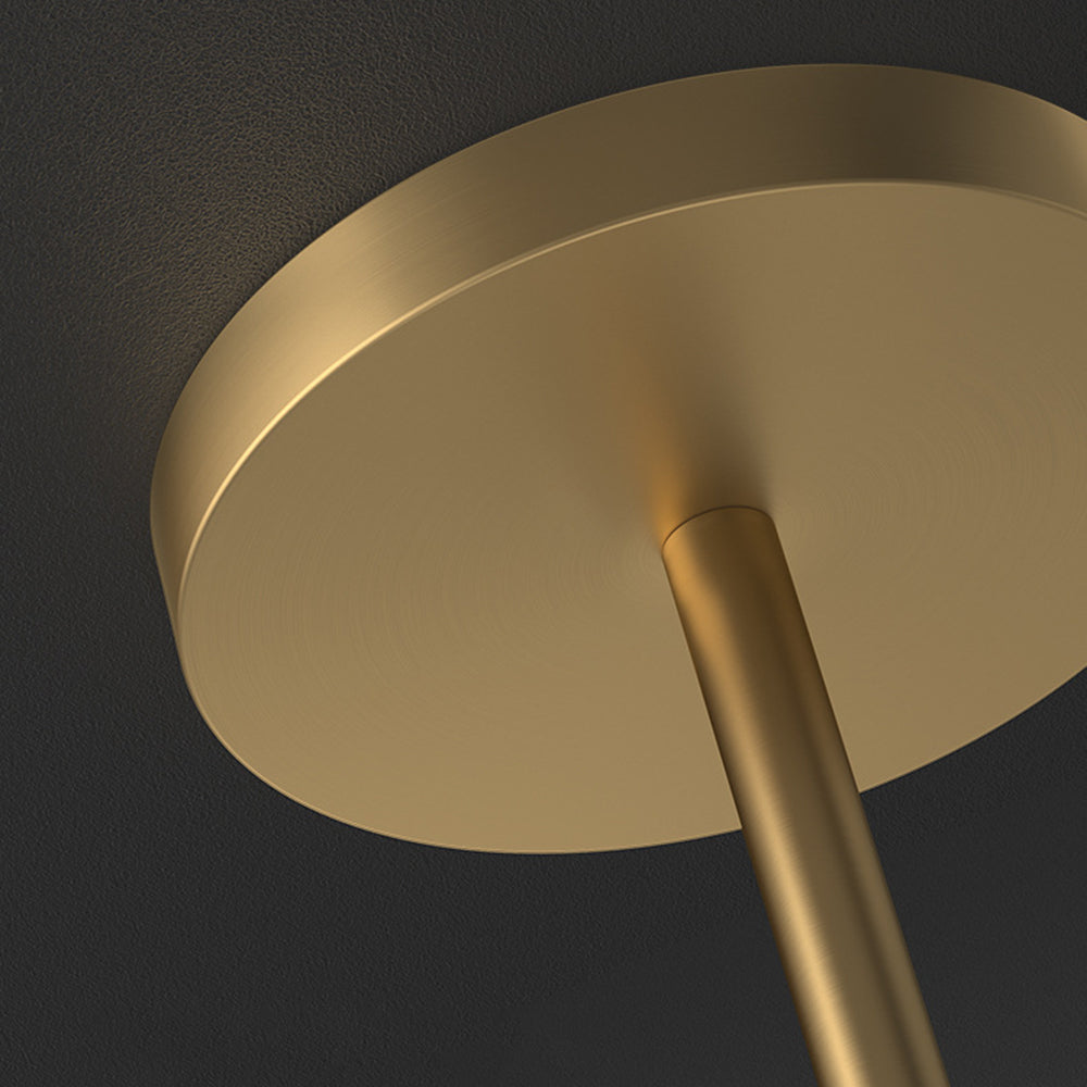 Valentina Modern Design LED Golvlampa Vit Metall/Akryl Vardagsrum