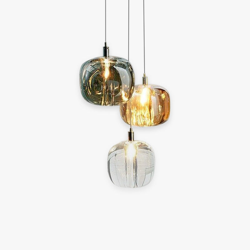 Hailie Modern Design LED Pendellampa Clear Bubble Metall/Glas Sovrum/Vardagsrum/Matsal