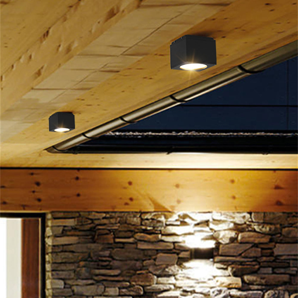 Orr Modern LED Taklampa Glob Metall/Glas Svart Trädgård/Terrass
