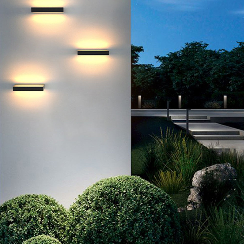 Orr Modern Design Ihålig Metall/Akryl LED Vägglampa Utomhus