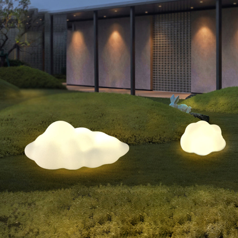 Minori Design Moln LED Utomhusbelysning Vit Akryl Balkong/Trädgård
