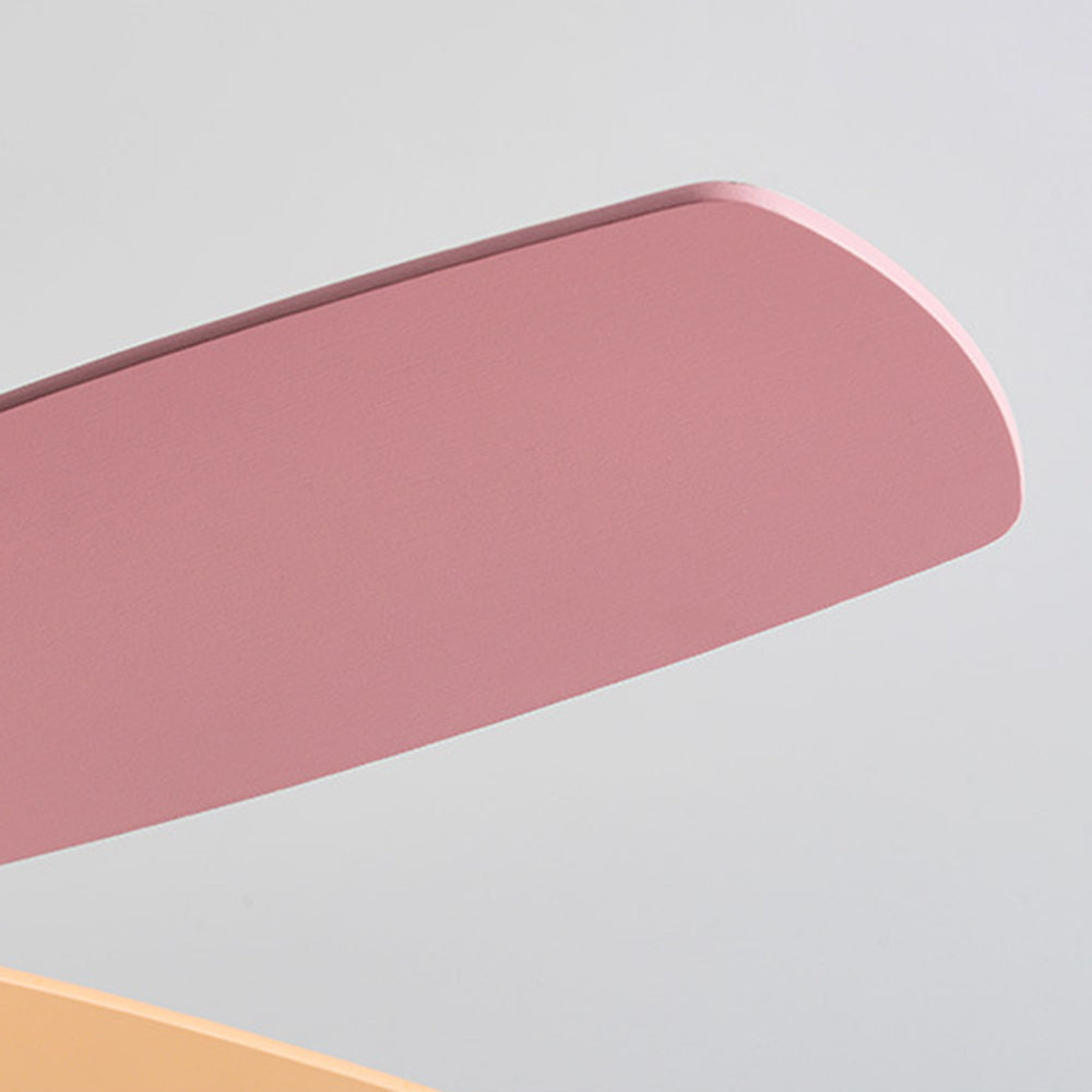 Morandi Modern Design LED Akryl/Metall Takfläktar Med Belysning Flerfärgad