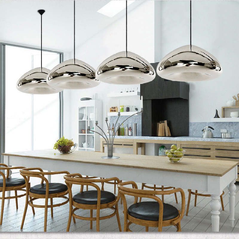Morandi Modern Design LED Pendellampa Brödform Glas Vardagsrum/Matsal/Sovrum