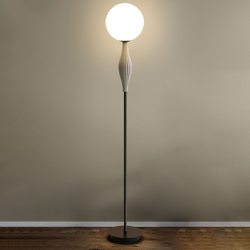 Valentina Golvlampa Bubble Modern, Metall/Glas, Sovrum